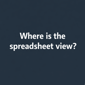 Your CMS Does Not Have a Spreadsheet View. Here Is Why That Matters.